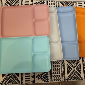 Tupperware divided plates